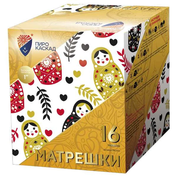 Фейерверк РКU104 Матрешки
